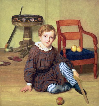 Childhood by Ludvig August Smith